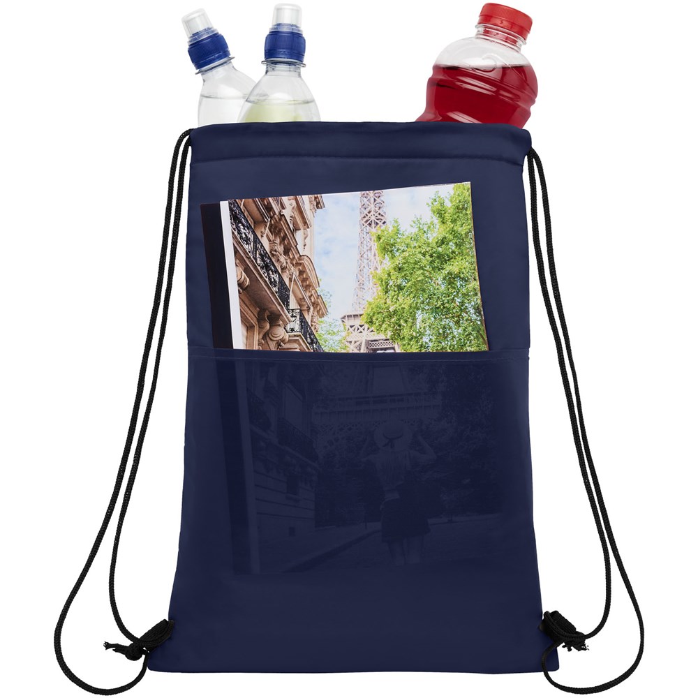 Sac isotherme Oriole avec cordon et capacité de 12 canettes 5L Marine