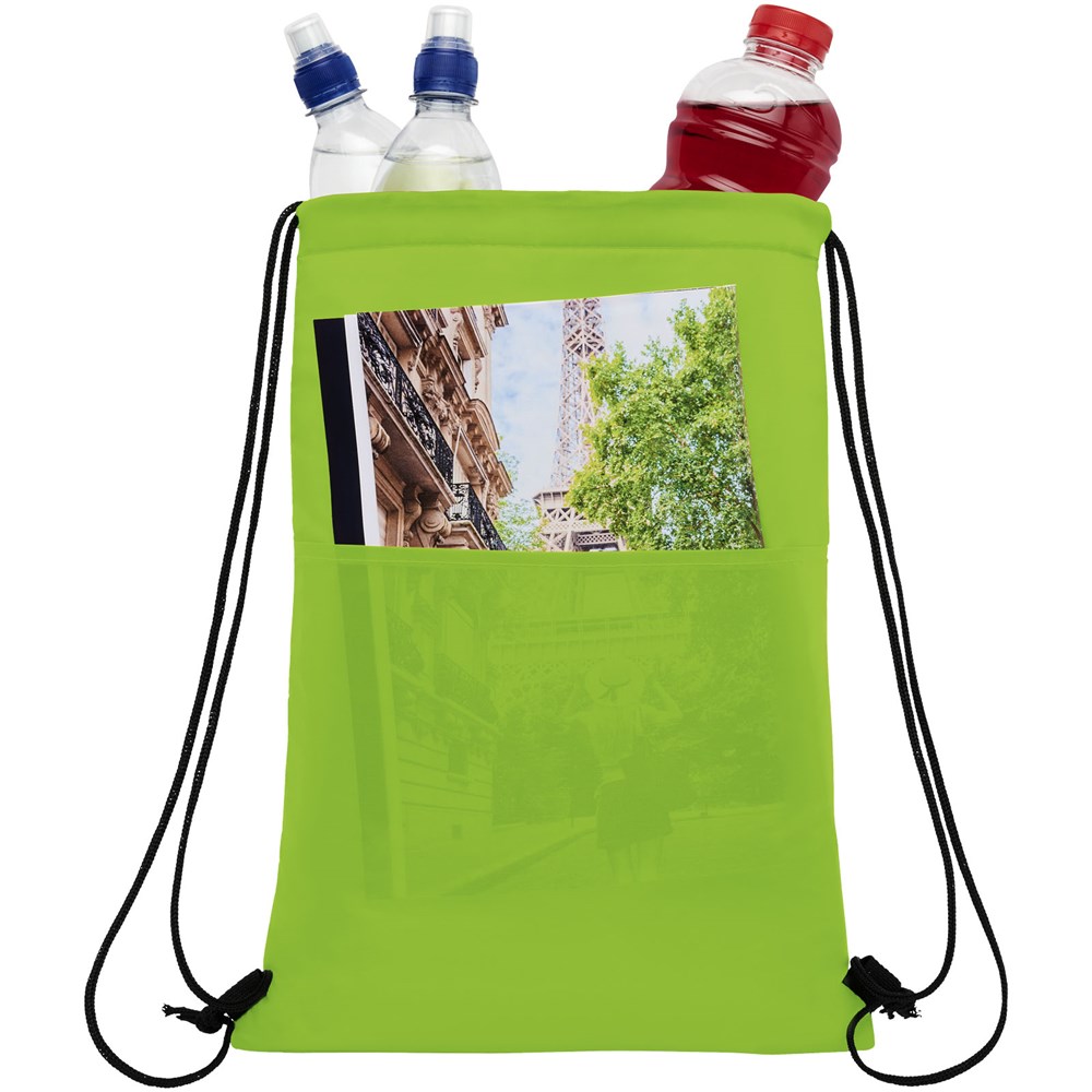 Sac isotherme Oriole avec cordon et capacité de 12 canettes 5L Citron vert