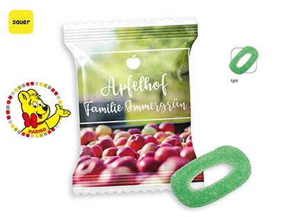 HARIBO Apfelringe Sauer Werbetüte