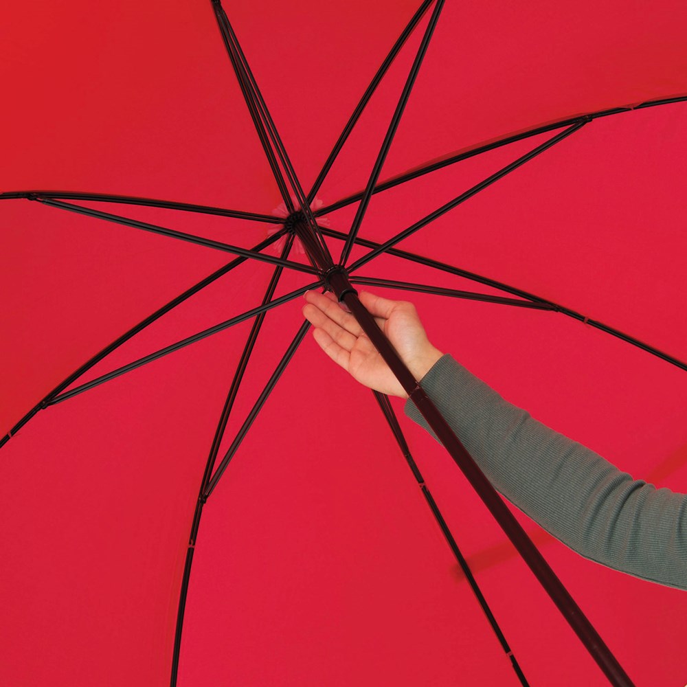 Parapluie avec housse XXL rouge