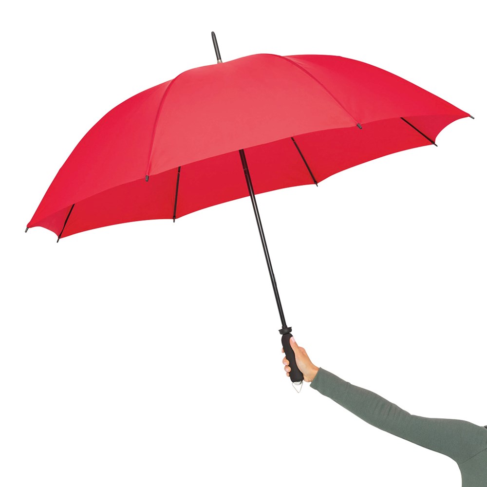 Parapluie avec housse XXL rouge