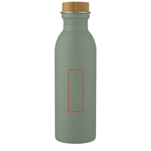 Kalix 650 ml Sportflasche aus Edelstahl heather grün