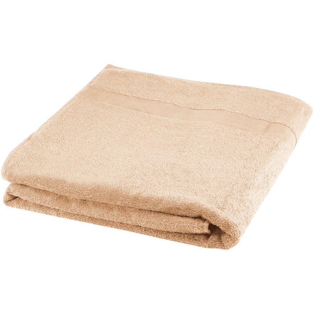 Serviette en coton 450 g/m² 100x180 cm Evelyn Beige