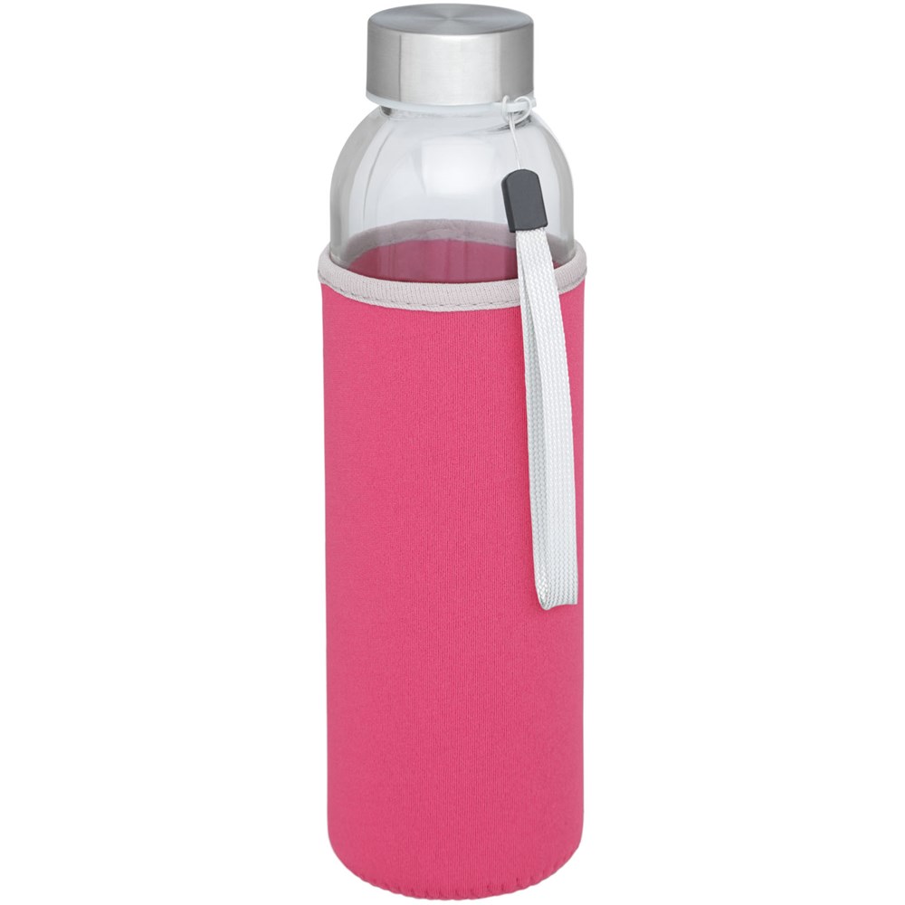 Bodhi 500 ml Glas-Sportflasche rosa