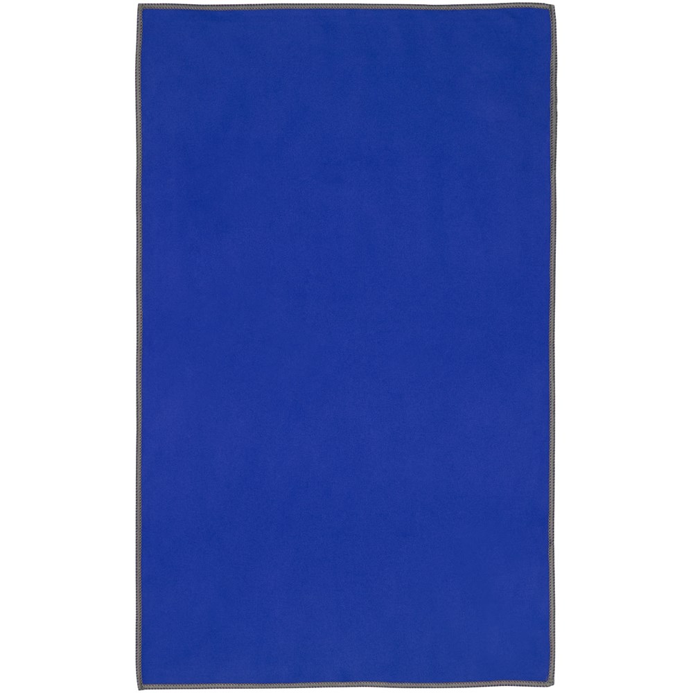 Serviette Pieter certifiée GRS ultra-légère et à séchage rapide 30 x 50 cm Bleu royal