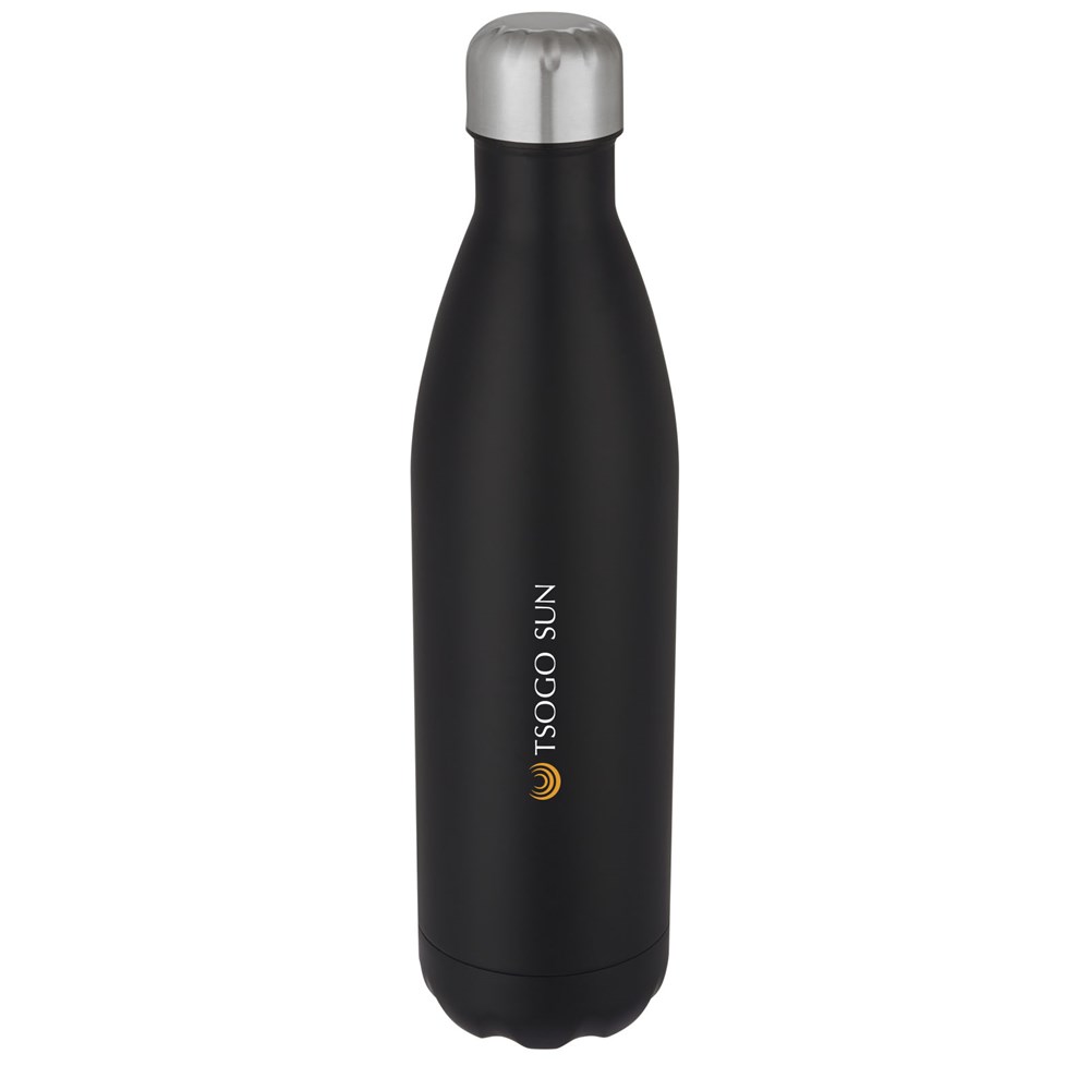 Bouteille Cove de 750 ml en acier inoxydable à isolation sous vide noir