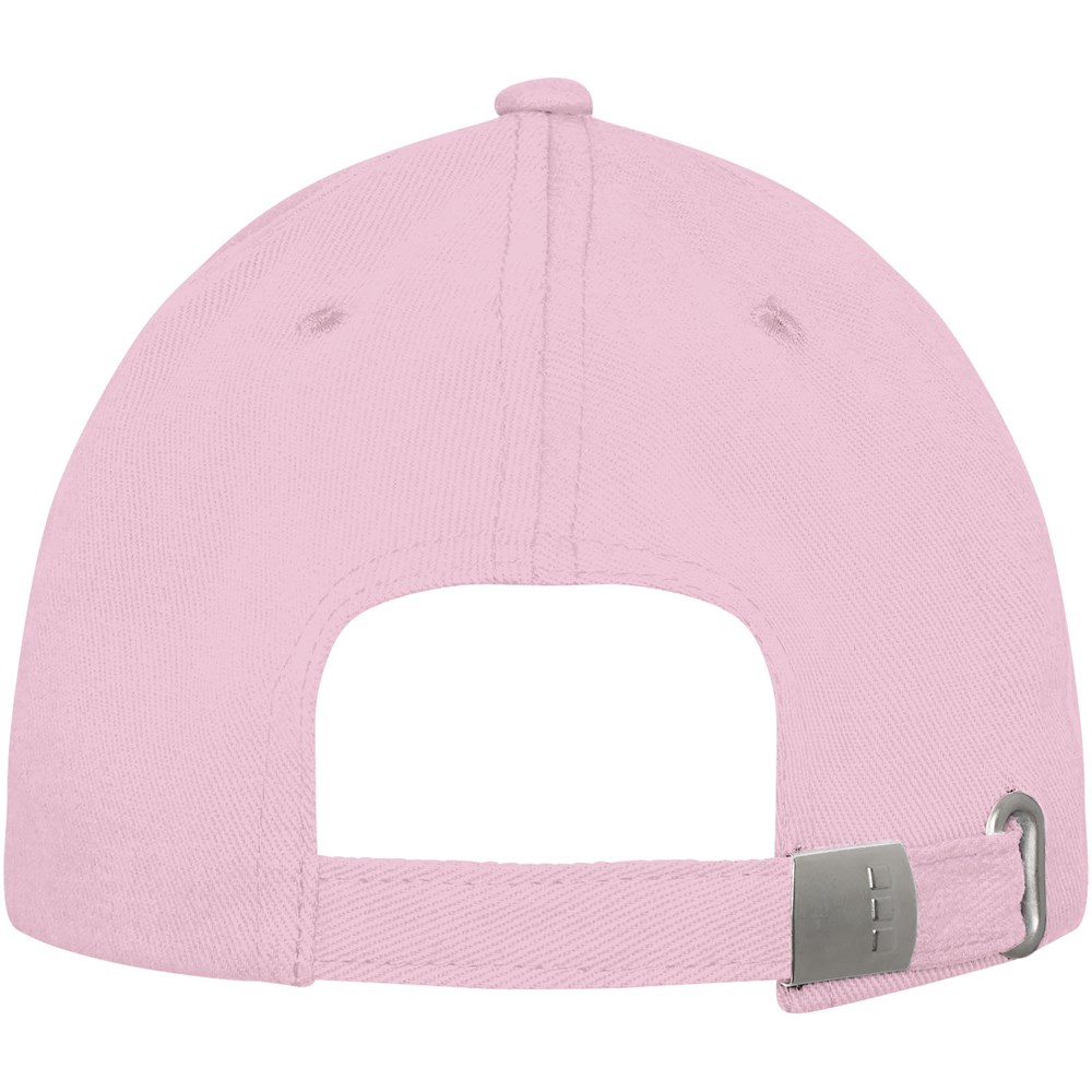 Casquette Davis 6 panneaux Rose clair