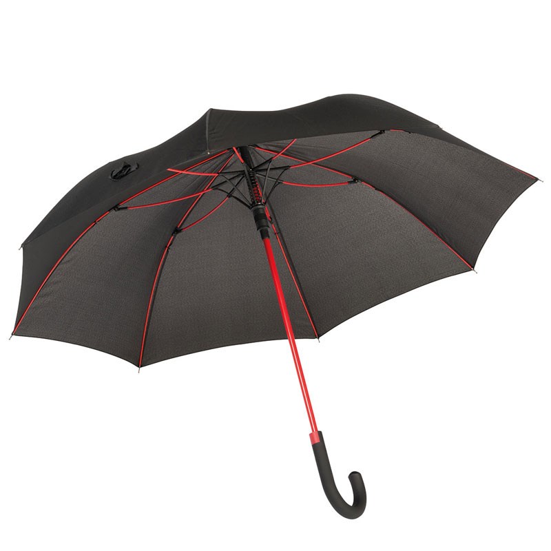 Parapluie-canne Rain rouge