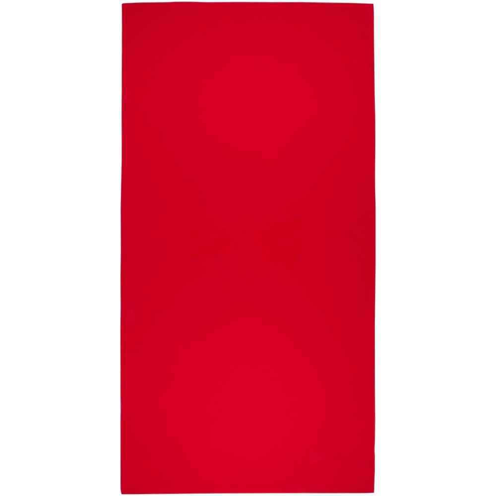 Lucas RPET Sporthandtuch 70 × 140 cm rot