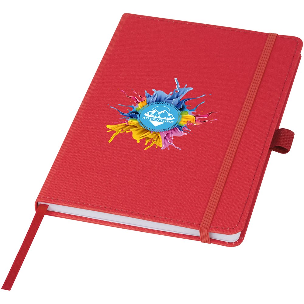 Carnet de notes Thalaasa en plastique océanique rouge