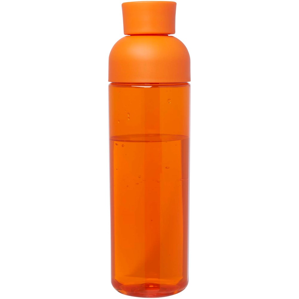 Bouteille d’eau Illuminate de 600 ml en rPET orange