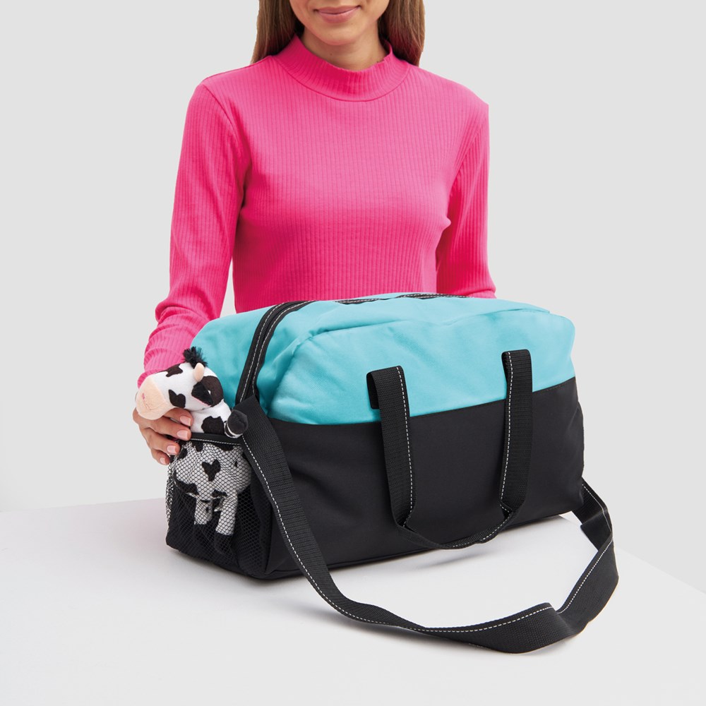 Sac de sport Fitness noir/turquoise