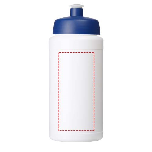 Bouteille de sport Baseline Rise de 500 ml Blanc, Bleu