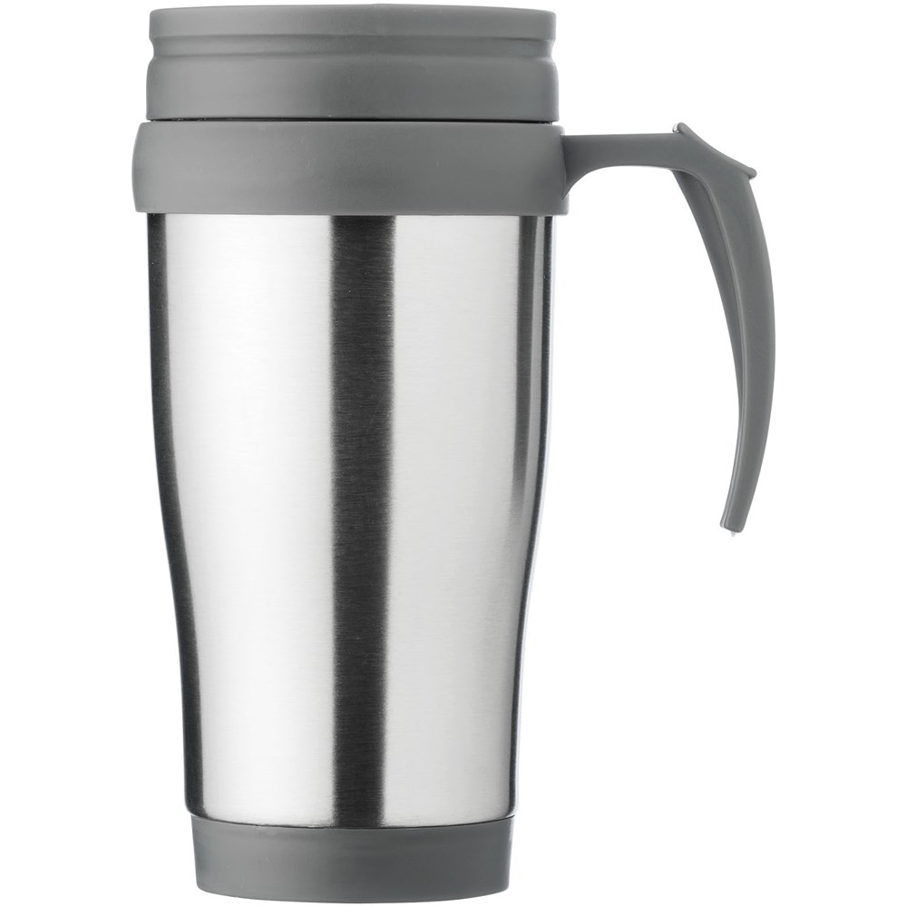 Mug isotherme Sanibel 400ml Argent, Gris