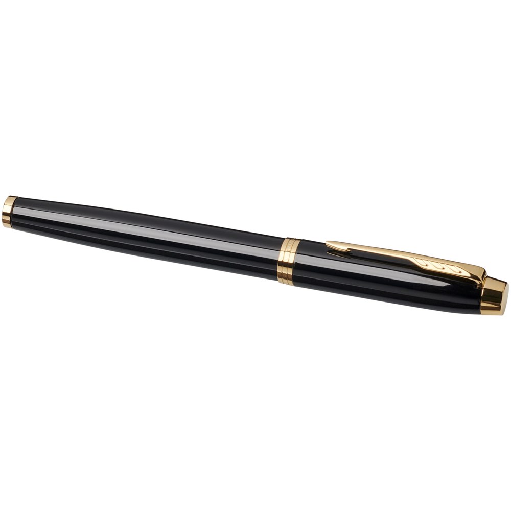 Stylo plume IM Parker (encre bleue) Noir, Doré