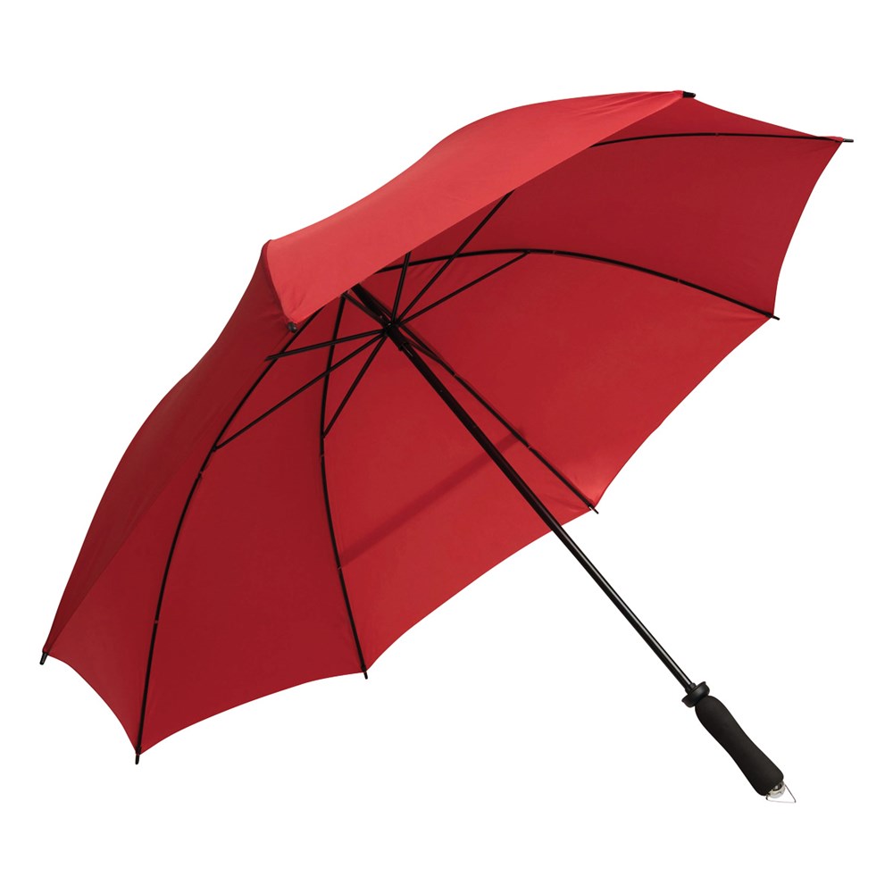 Parapluie avec housse XXL rouge