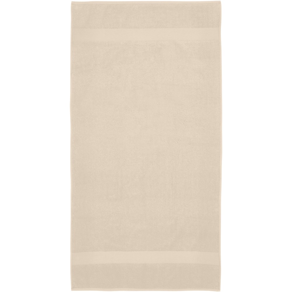 Duschtuch 70 x 140 cm Baumwolle Beige