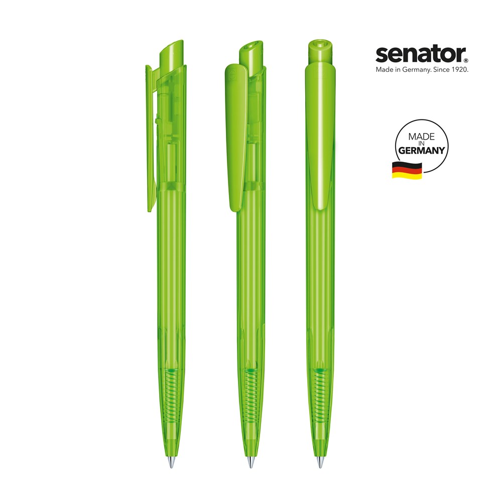 senator® Dart Clear  Druckkugelschreiber grün 376