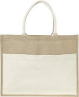 Sac shopping en toile de jute Livvie