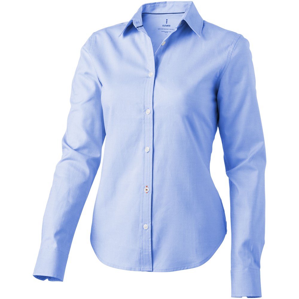 Chemise oxford manches longues femme Vaillant Bleu clair