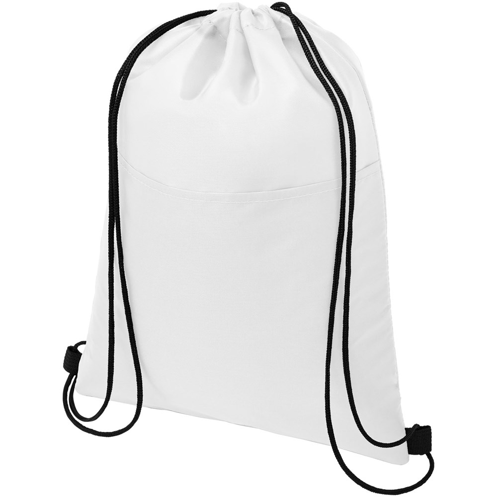 Sac isotherme Oriole avec cordon et capacité de 12 canettes 5L blanc