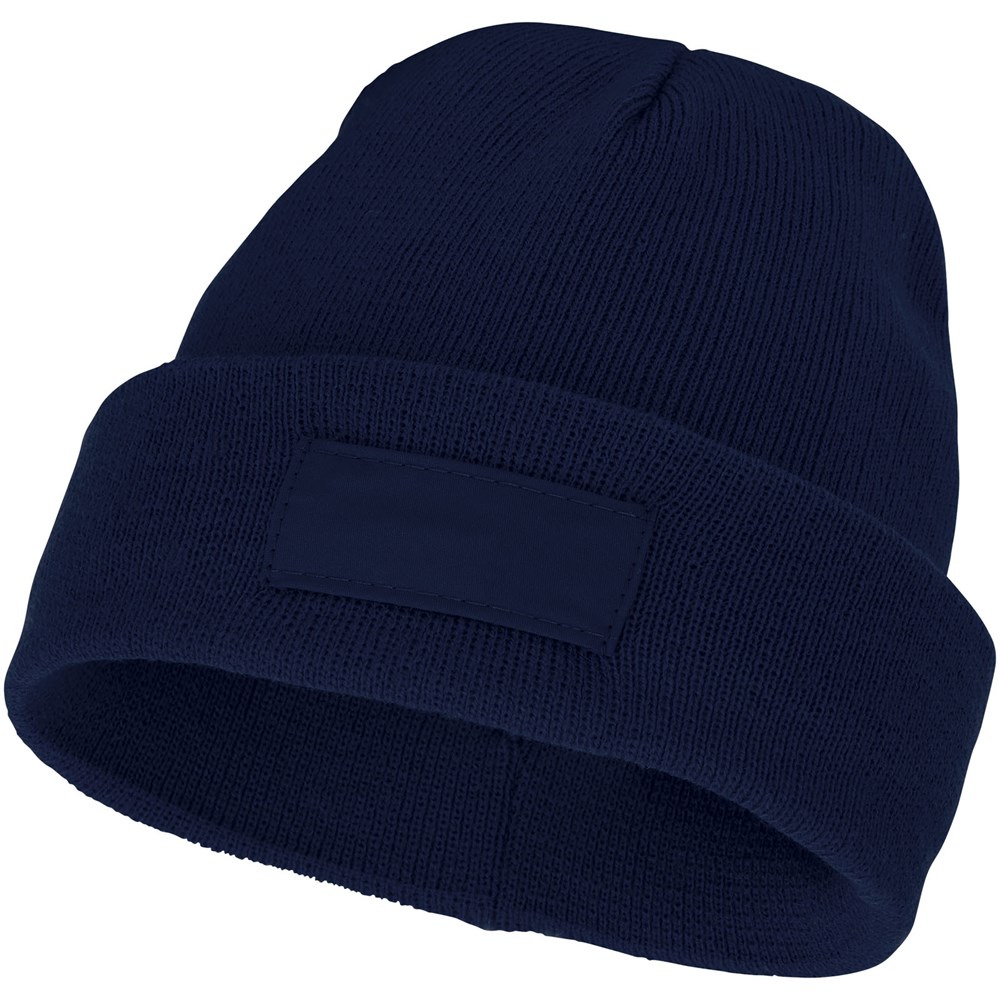 Boreas Mütze mit Aufnäher navy