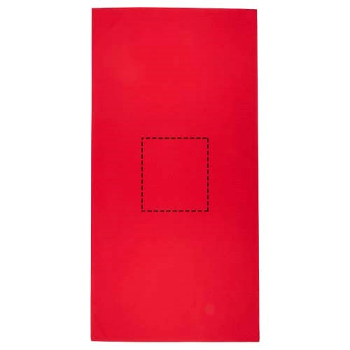 Althea Sporthandtuch 70 × 140 cm rot