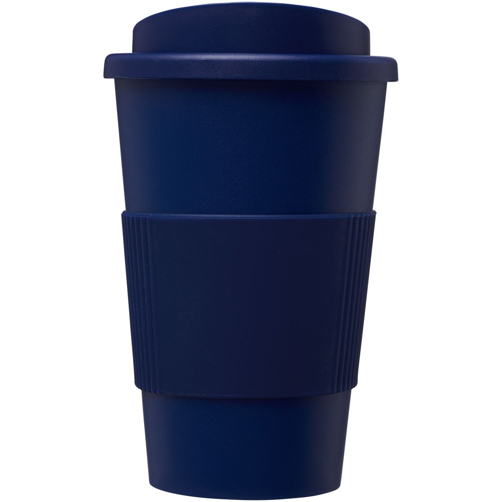 Gobelet Americano® isolant de 350 ml avec grip bleu foncé