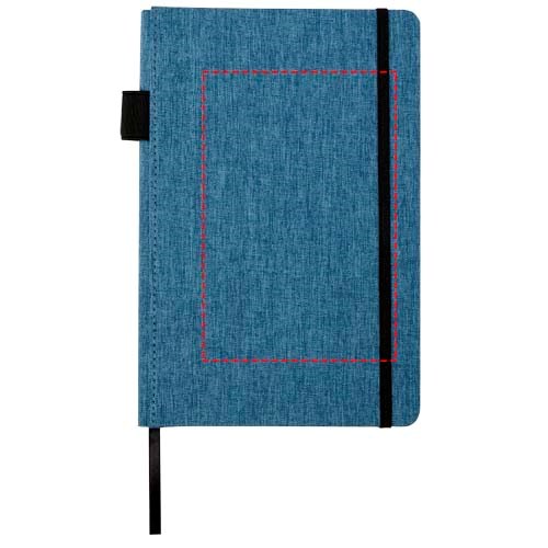 Carnet Orin A5 en RPET Hale Blue