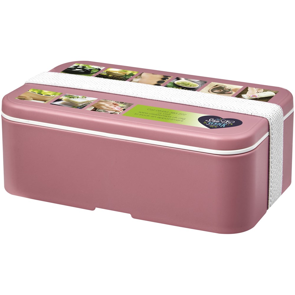 MIYO Renew Lunchbox rosa, weiss