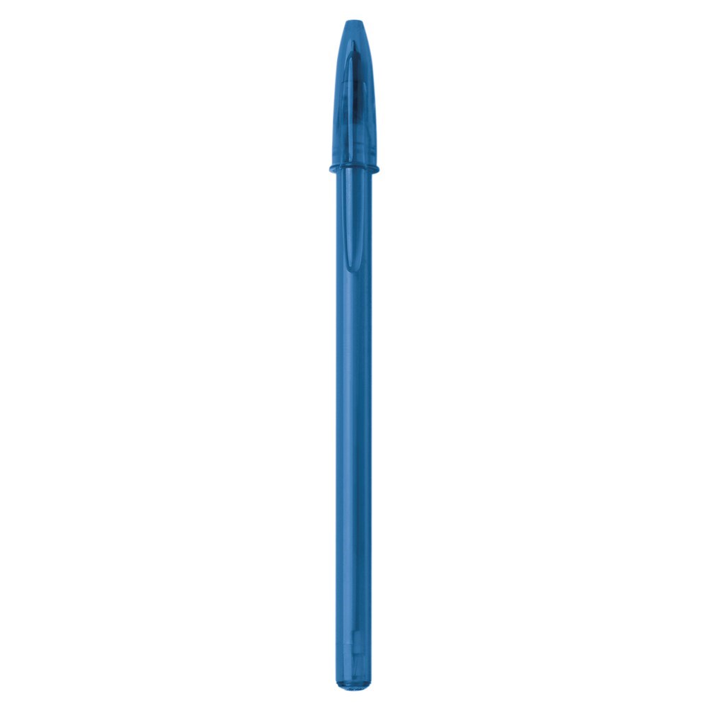 BIC® Style Kugelschreiber Transparent Dunkelblau/ Transparent Dunkelblau/ Blaue Tinte