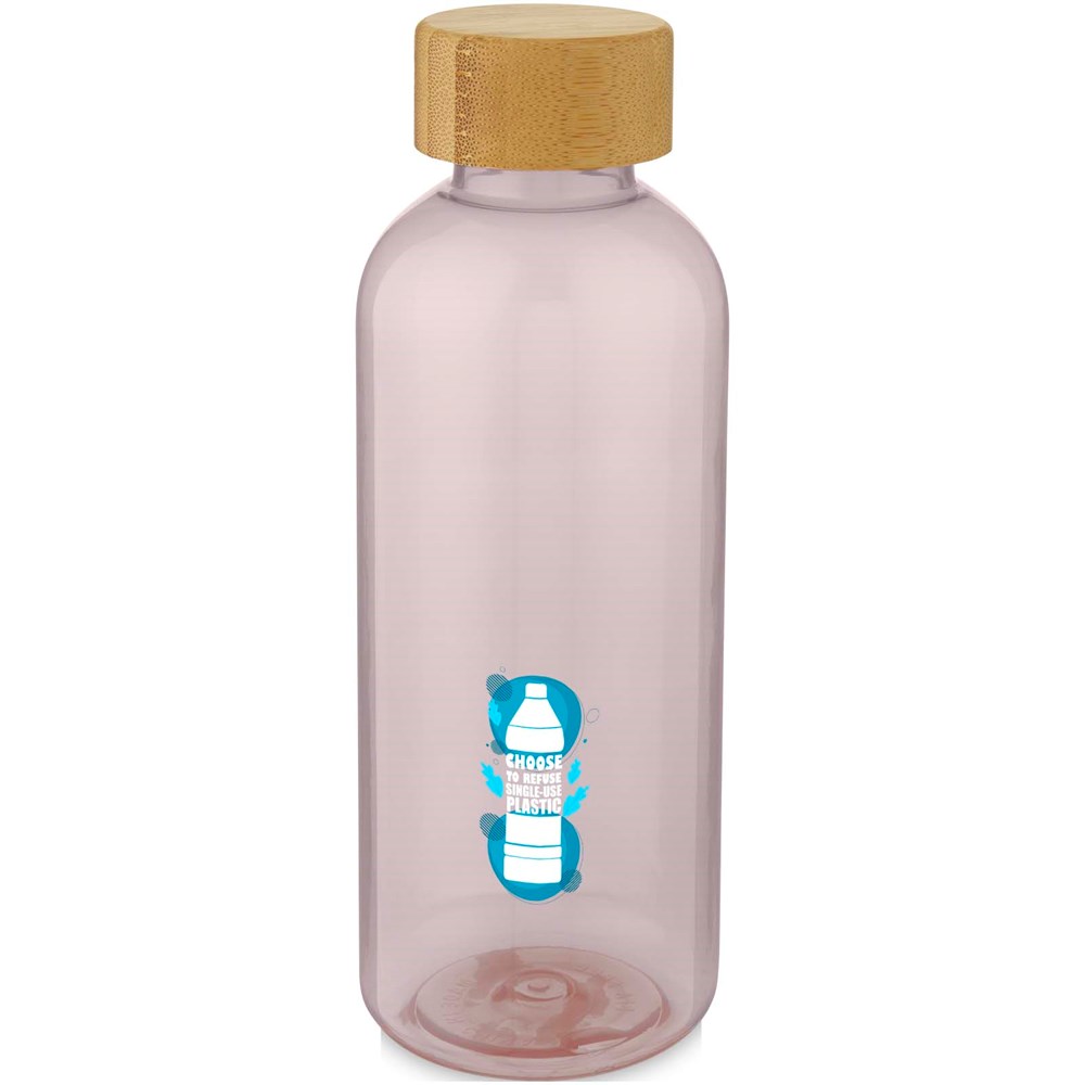 Ziggs 650 ml Sportflasche aus recyceltem Kunststoff rosa