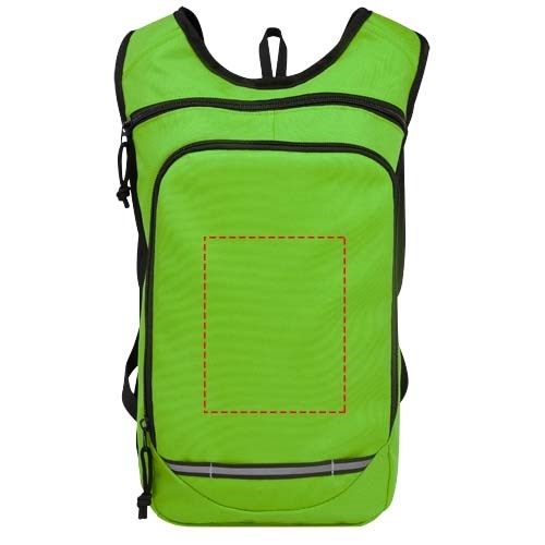 Sac à dos Trails RPET GRS de 6,5 L pour l'extérieur Citron vert