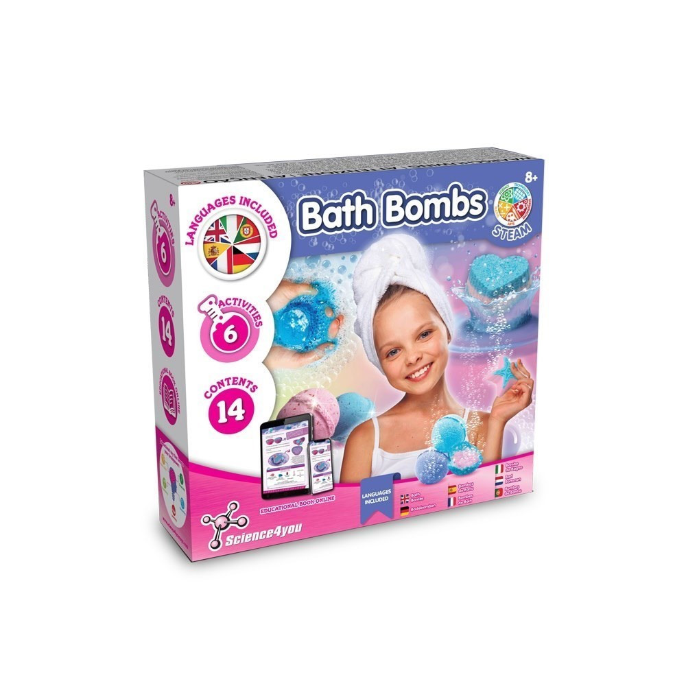 Bath Bombs Kit I. Lernspiel für Kinder