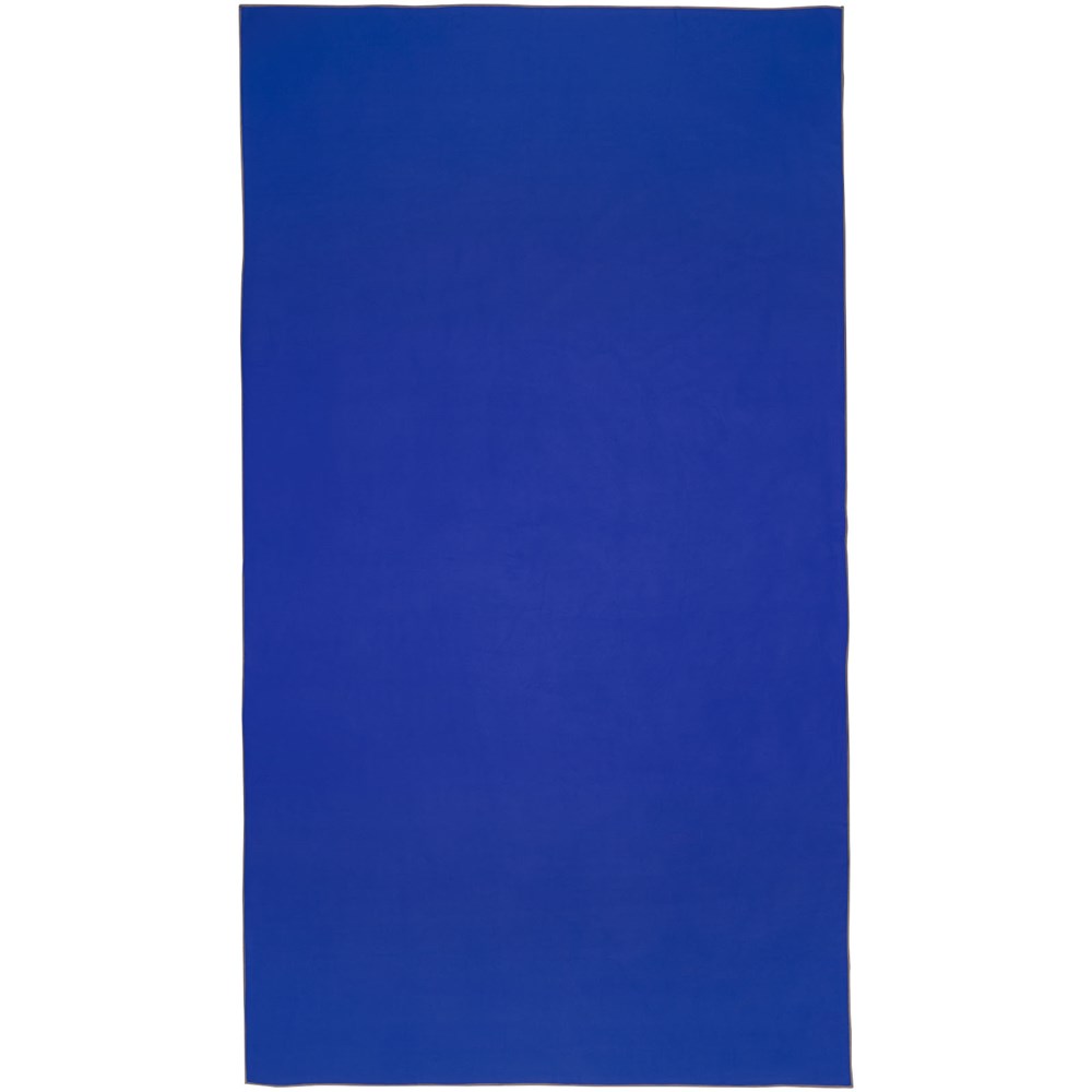 Serviette Pieter certifiée GRS ultra-légère et à séchage rapide 100 x 180 cm Bleu royal