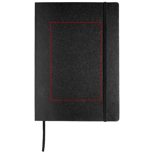 Carnet de notes Executive format A4 à couverture rigide noir