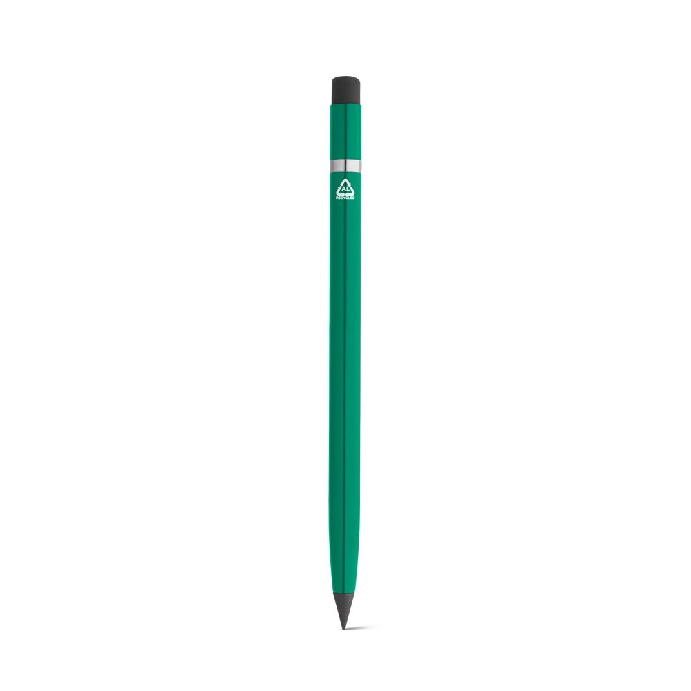 LIMITLESS Stylo sans encre avec corps en aluminium 100% recyclé Vert