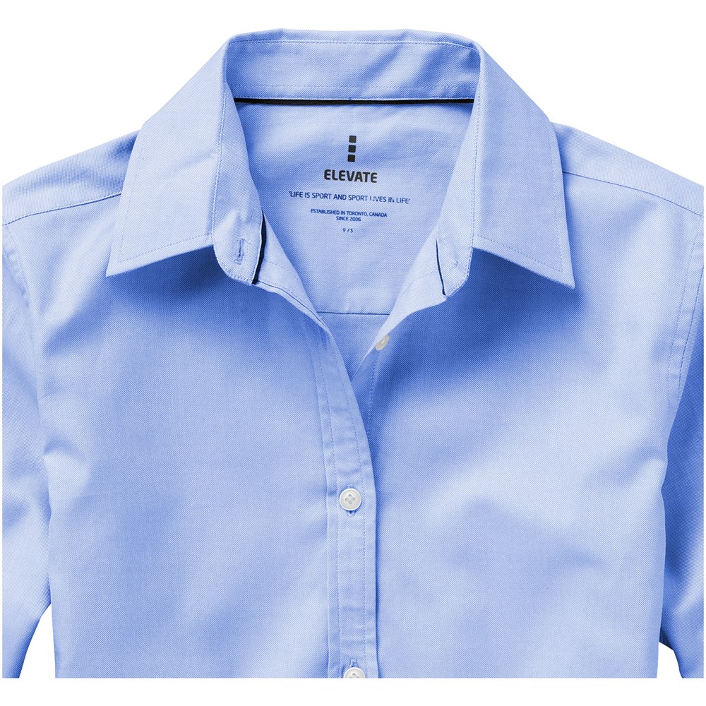 Chemise oxford manches longues femme Vaillant Bleu clair