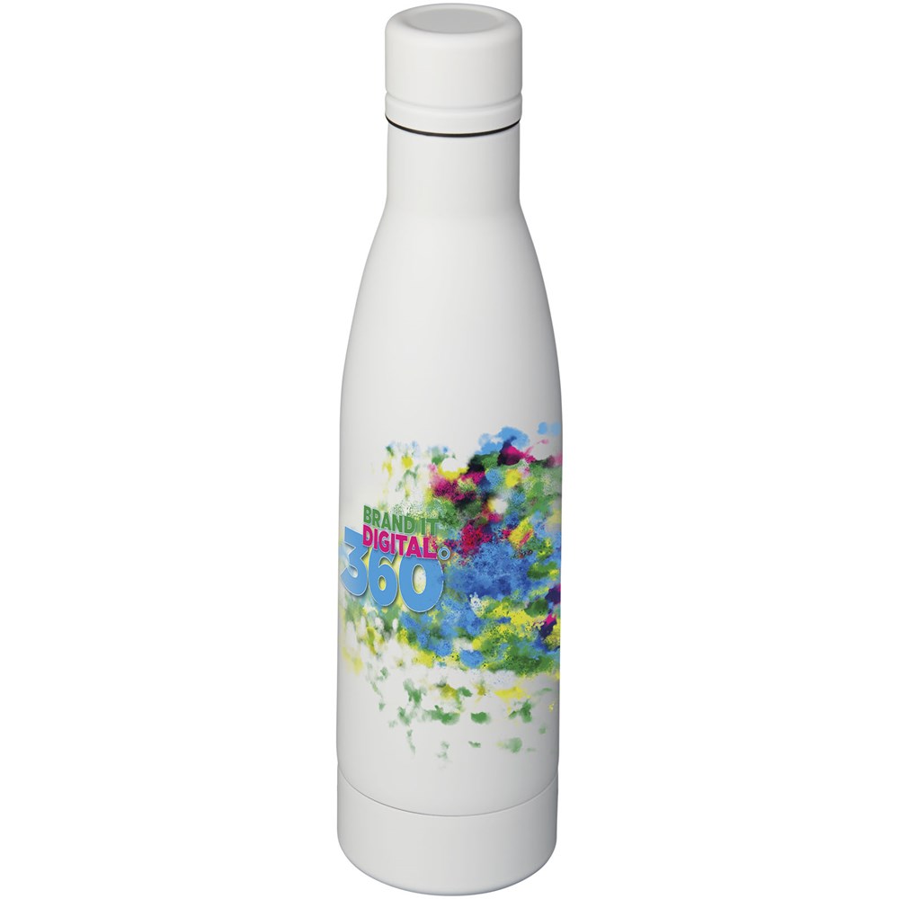 Vasa 500 ml Kupfer-Vakuum Isolierflasche weiss