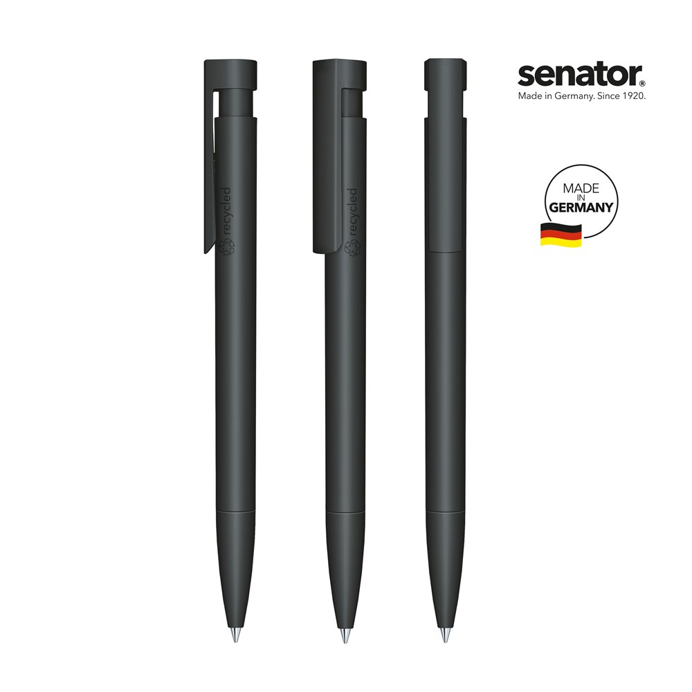 senator® Liberty Matt Recyceld  Druckkugelschreiber noir