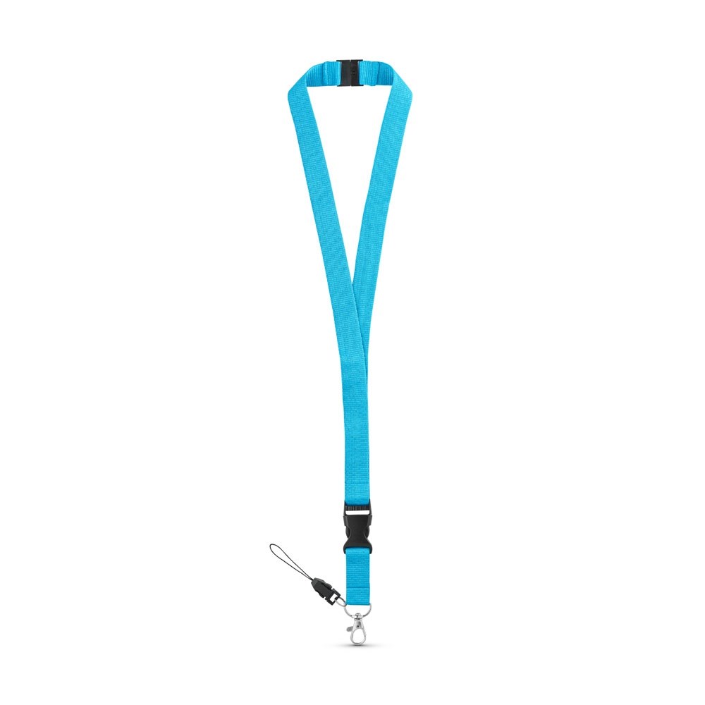 MURRAY Lanyard mit 20mm Breite hellblau