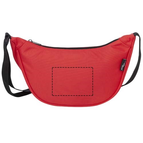 Byron Gürteltasche aus Recyclingmaterial 1,5 L rot