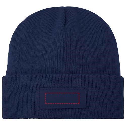 Boreas Mütze mit Aufnäher navy