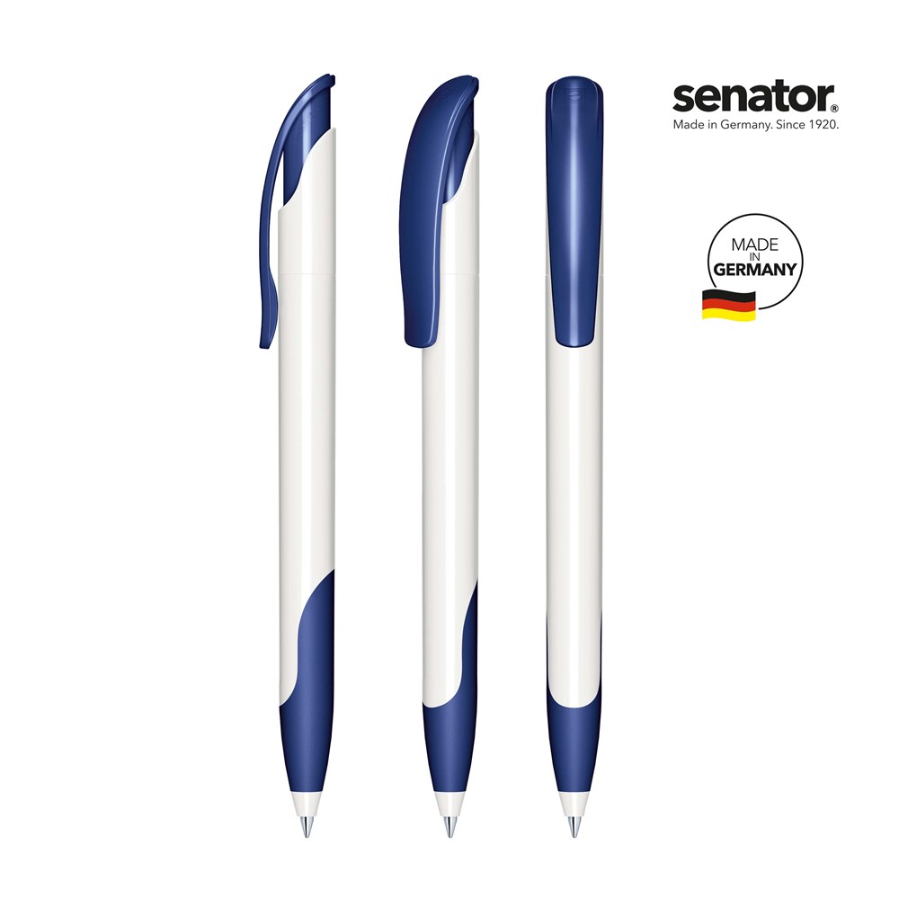 senator® Challenger Polished Basic SG  Druckkugelschreiber blau 2757