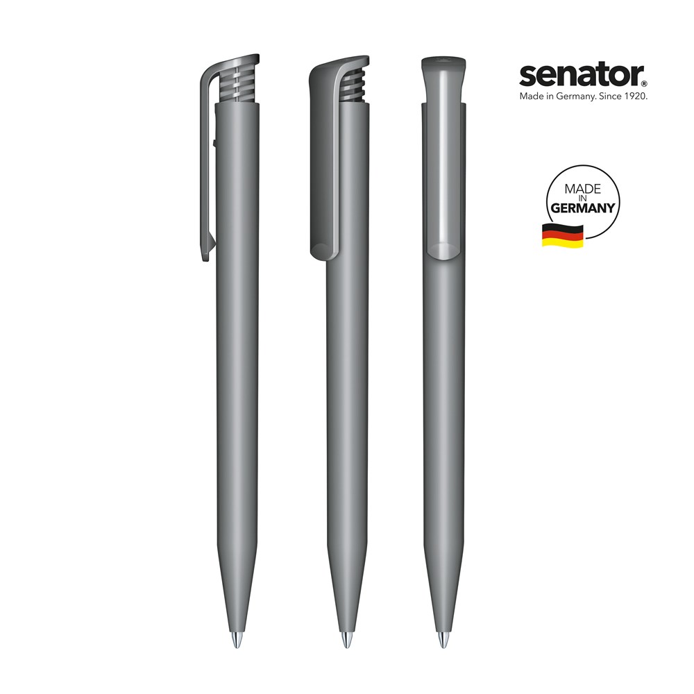 senator® Super Hit Matt  Druckkugelschreiber cool gray 9