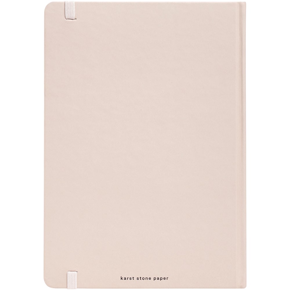 Carnet à couverture rigide K’arst® A5-ligné Rose clair