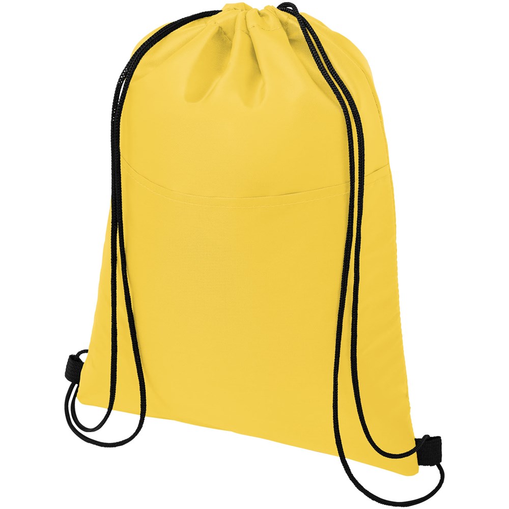 Sac isotherme Oriole avec cordon et capacité de 12 canettes 5L jaune