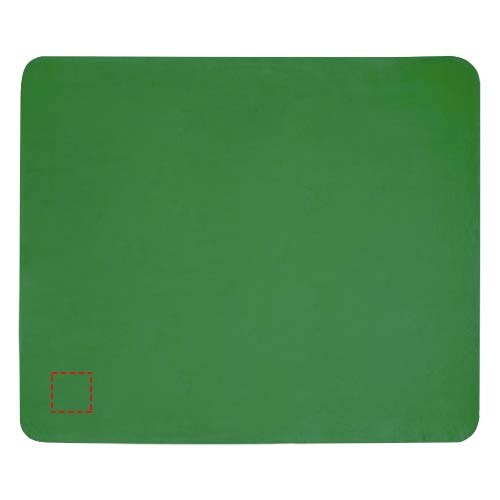 Couverture Willow en polaire RPET certifiée GRS vert