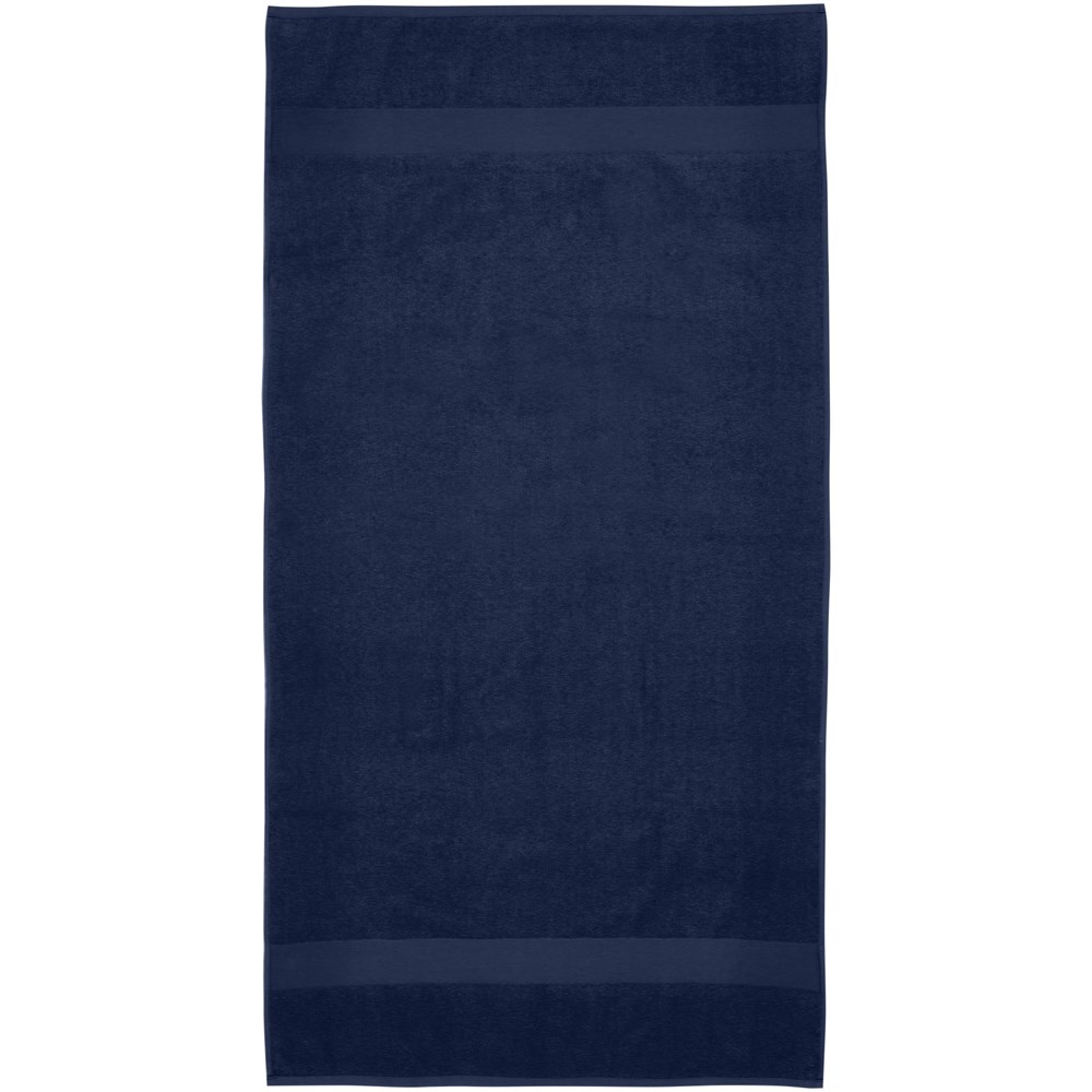 Serviette Amelia de 70 x 140 cm en coton de 450 g/m² Marine