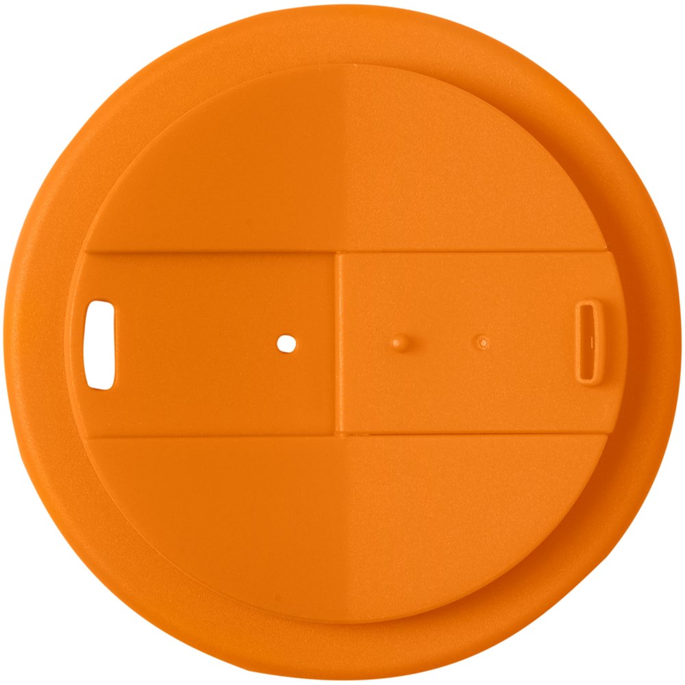 Gobelet avec isolation Brite-Americano Espresso Eco de 250 ml et anti-déversement Orange